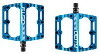 pedales planos deity black kat azul