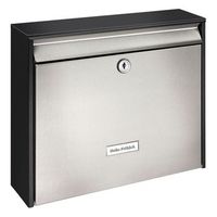 burg-wachter buzon oxford 6877 bs acero inoxidable plateado burg-wachter