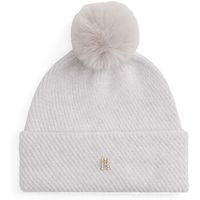 tommy hilfiger gorra th pom pom beanie lurex para mujer