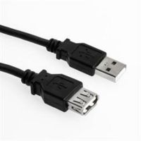 cable alargador usb sharkoon 1 m usb 20 usb a negro