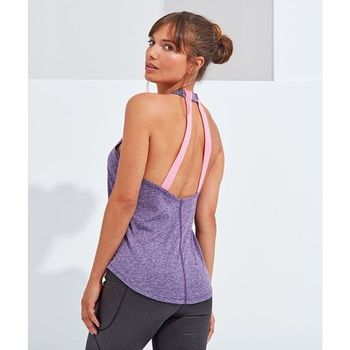 Tridri Camiseta tirantes Double S para mujer