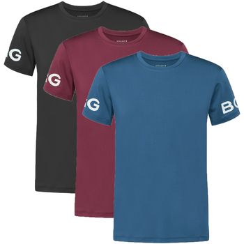 Björn Borg Camiseta 3-Pack Permormance Tee para hombre