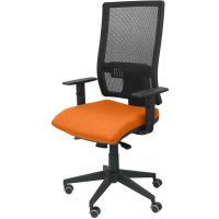 piqueras y crespo horna bali silla oficina sin cabecero naranja