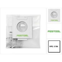 festool ens-ct 48 ac5 saco de evacuacion - 5 unidades  497540  para ct 48 con autoclean