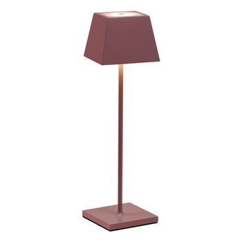 Lámpara De Mesa Led Portátil Recargable Siesta Pink Ip54