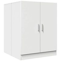 armario de lavadora blanco 71x715x915 cm vidaxl
