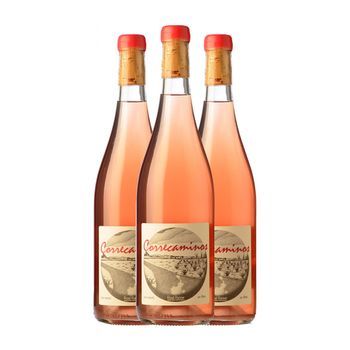Microbio Vino Rosado Correcaminos Rosado 75 Cl 12% Vol. (pack De 3 Unidades)