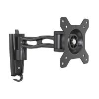 haeger wb-t32023a soporte tv pared 17-32 vesa de 75x75 a 100x100 20kg negro