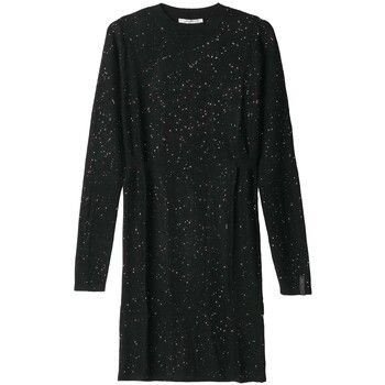 Hinnominate Vestido Abito Paricollo In Maglia Con Paillettes para mujer