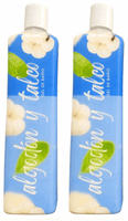 betres on gel de bano algodon y talco 2x750 ml