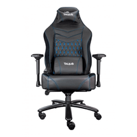 silla gamer talius mamut negraazul 4d frog base metal ruedas nylon soporta hasta 170kg