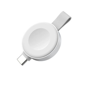 Cargador Inalámbrico Fixed FIXORB2-WH para Smartwatch USB Blanco