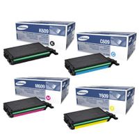 original multipack samsung clp-770nd printer toner cartridges 4 pack -clt-k6092s