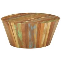 mesa de centro de madera maciza reciclada o65x31 cm vidaxl