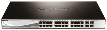 D-Link DGS-1210-28P/E Switch 24xGb PoE 4xSFP Combo