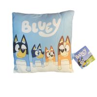 bluey cojin estampado por las dos caras de 3535 cm en poliester de este querido personajes de los nins