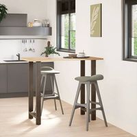 patas para mesarpierna de mesa de centro de acero natural 2 uds 60x110-111cm