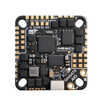Controlador de Vuelo JHEMCU GHG474AIO G474 AIO OSD de 25.5x25.5mm con ESC Brushless 4 en 1 BLheliS 40A 2-6S para Drones