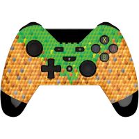 gioteck wx-4 mando inalambrico estilo retro cubes para nintendo switchpc