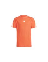 camiseta adidas future icons 3 bandas infantil rojo