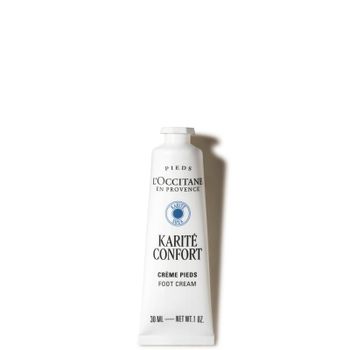 L'occitane en provence, shea, nourishing, daily, foot cream, 30 ml