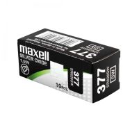 maxell sr626sw pack de 10 pilas de boton 377