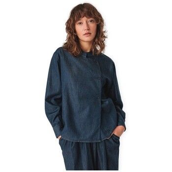 Skfk Blusa Shirt Lantz-Gots - Raw Denim para mujer