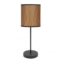 sobremesa modelo papiro 1 luz pergaminonegro fabrilamp