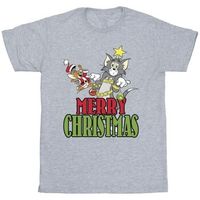dessins animes tops y camisetas merry christmas baubles para nino