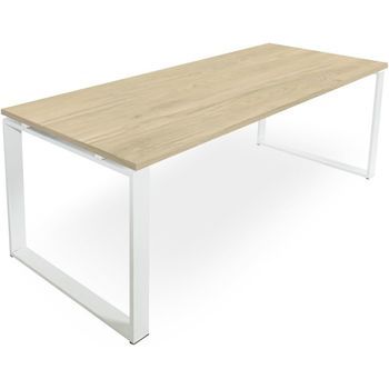 Mesa Marco Cerrado. 170x60 Cm. Roble.