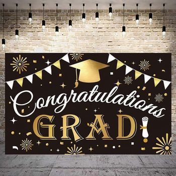 Banner De La Temporada De Graduaciones De 2021 | Banner De Fondo Para Graduación