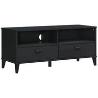 mueble tv  mueble de salon  armario tv viken madera de ingenieria negro