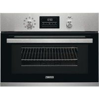zanussi zkk47901xk built-in compact combination microwave - stainless steel stainless steel