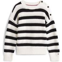 tommy hilfiger jersey lurex stripe sweater para nino
