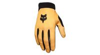 fox ranger guantes largos hombre amarillos