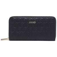 liu jo cartera cartera grande monograma debossed para mujer