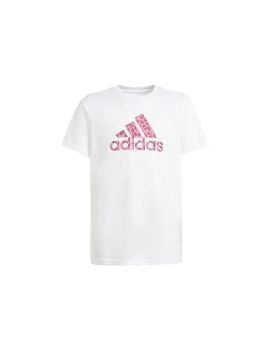 Camiseta adidas G Animal Niña Blanco