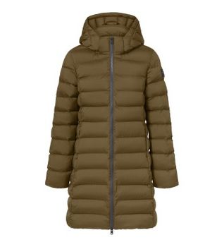 ECOALF para mujer. MCWGAJKCRONU0987W25-288 Abrigo Cronulla marrón (L), Casual, Poliéster Reciclado, Sostenible