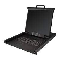 kvm console 1u rackmountvga 19