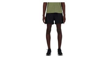 Pantalon corto 2 en 1 new balance sport essentials 5in negro para hombre