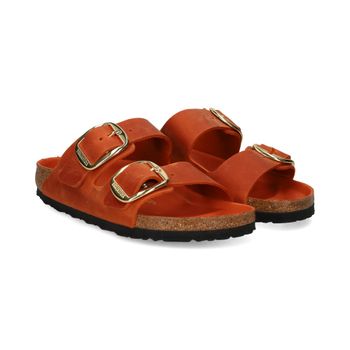 Birkenstock Sandalias Planas Mujer - Naranja Talla 37n