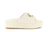 zapatilla con fondo trenzado y accesorio butter 38