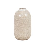 jarron de gres beige alt12 cm
