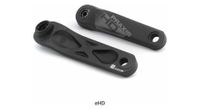 par de praxis aluminio hd ecranks para bosch y yamaha