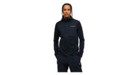forro polar con cremallera peak performance utility light negro