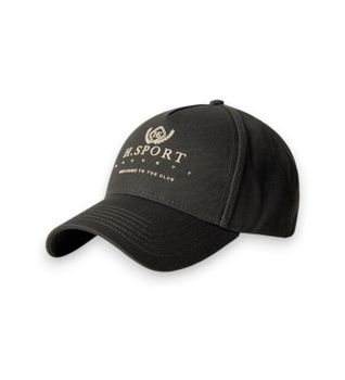 Hackett London para hombre. HM0400105 Gorra Hs Signature verde (OSFA), Casual, Algodón