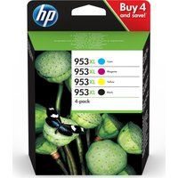 hp 953xl cyan magenta yellow  black ink cartridges cyan