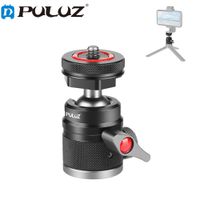 adaptador de cabezal de bola para tripode de aleacion de aluminio puluz 360 panorama con bloqueo de perilla y base de zapata fria
