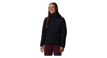 Mountain hardwear deloro down women s jacket black