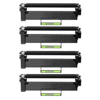 4 toner compatibles tn1150 tn-1150 para brother dcp-l1640w dcp-l1660w hl-l1240w hl-l1242w 1000 pag